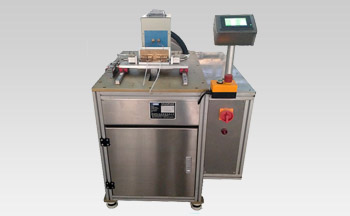 Nelaton catheter tipping machine