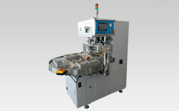 Automatic turntable high frequency blister packing machine