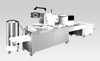 Automatic Tyvek and blister packing machine