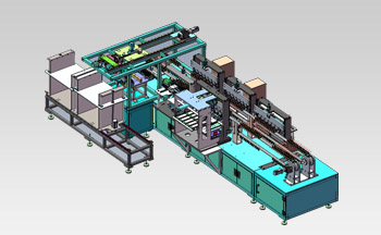 Automatic suction catheter assembly machine