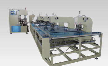 High frequency swimming pool welding and punching machine