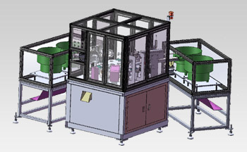 Medical needle valve automatic assembly line